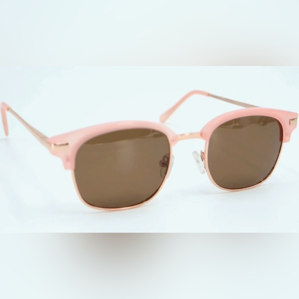 Peepers “Water Color” pink & rose gold bifocal polarized sun readers/+2.0 - NWOT